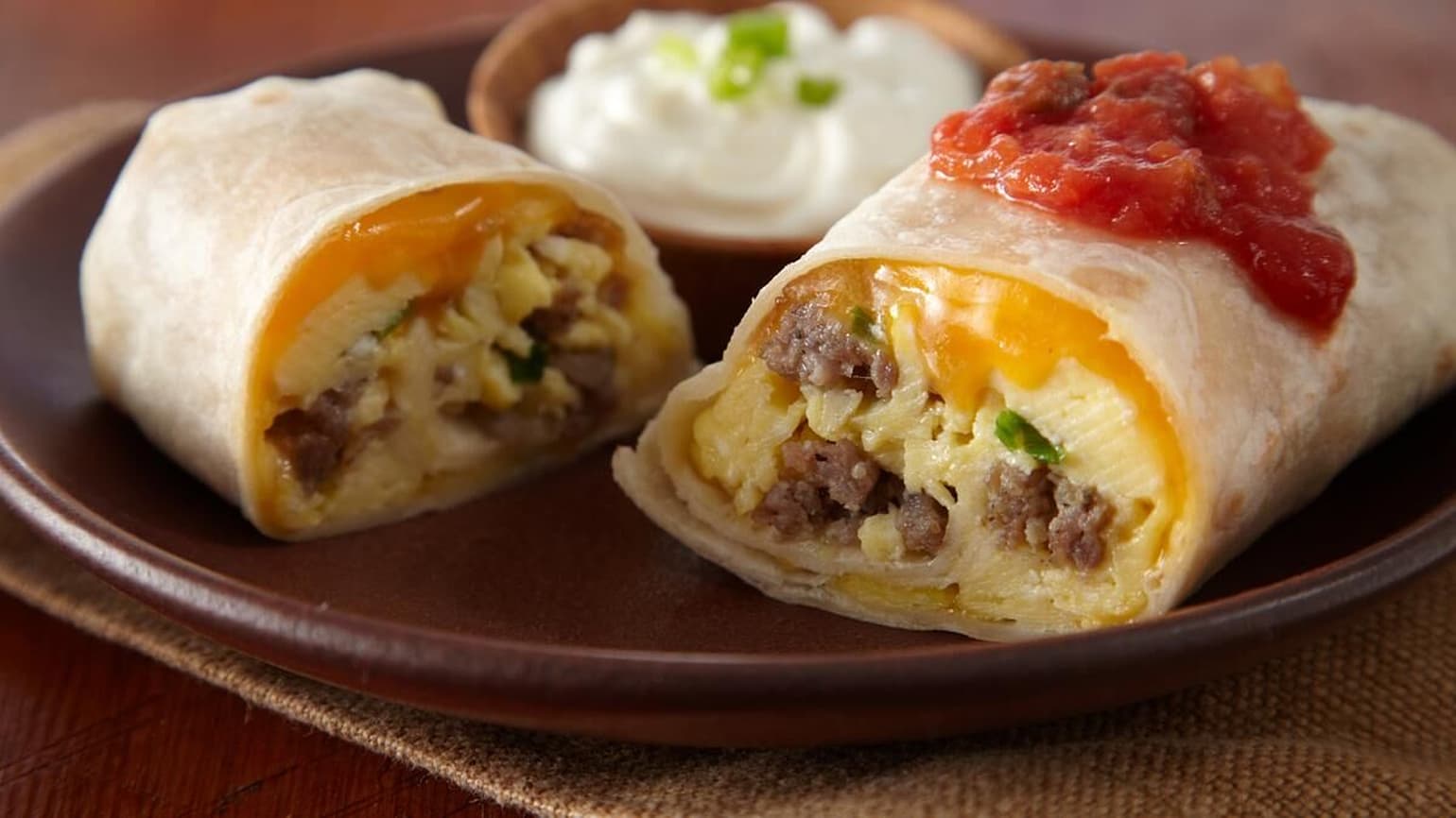 MakeAhead Breakfast Burritos Mexican Recipes Old El Paso